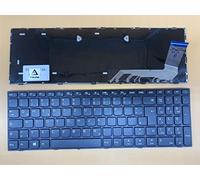T-ProTek Tastiera tedesca nera con telaio compatibile per Lenovo V110-17IKB (80V20002GE)