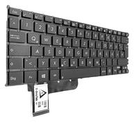 T-ProTek Tastiera tedesca nera senza cornice versione 1 compatibile per Asus VivoBook S200, S200E