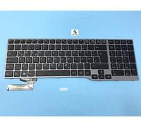T-ProTek Tastiera tedesca senza backlight per Fujitsu lifebook E753 E754 E756 Series