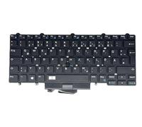 T-ProTek Tastiera tedesca senza cornice con illuminazione compatibile per Dell Latitude E5480