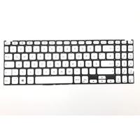 T-ProTek Tastiera tedesca - Tastiera argento senza cornice compatibile per Asus VivoBook 15 F512FB-EJ175T