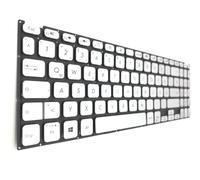 T-ProTek Tastiera tedesca - Tastiera argento senza cornice compatibile per Asus VivoBook 15 X515JA
