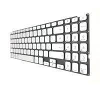 T-ProTek Tastiera tedesca - Tastiera argento senza cornice compatibile per Asus VivoBook F512DA-EJ109T