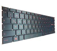 T-ProTek Tastiera tedesca - Tastiera compatibile per MSI GF65 Thin 9SD-023