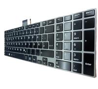 T-ProTek Tastiera tedesca - Tastiera compatibile per Toshiba Satellite L850-1R2