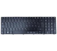T-ProTek Tastiera tedesca - Tastiera nera compatibile per Acer Aspire 5810TG-734G50Mn