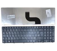 T-ProTek Tastiera tedesca - Tastiera nera compatibile per Acer Aspire TimelineX 5820TG-484G75Mnks