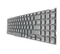 T-ProTek Tastiera tedesca - Tastiera nera senza cornice compatibile per Asus VivoBook 15 X515KA-EJ009T