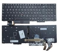 T-ProTek Tastiera tedesca telaio, illuminazione, trackpoint per Lenovo ThinkPad E580 20KS003GGE