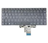 T-ProTek Tedesca - Illuminazione tastiera nera per Lenovo IdeaPad 710S-13IKB 80VQ
