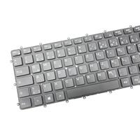 T-ProTek Tedesca - Illuminazione tastiera nera per tastiera compatibile con Dell Latitude 5400 PTVJ9