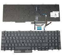 T-ProTek Tedesca - Illuminazione tastiera nera per tastiera compatibile con Dell Latitude 5500
