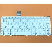 T-ProTek Tedesca - Tastiera bianca senza cornice per Asus Eee PC 1025C-3A 1025C-3B