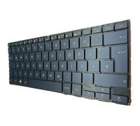 T-ProTek Tedesca - Tastiera blu senza cornice, illuminazione compatibile per Asus ZenBook Flip S UX370UA-C4129T