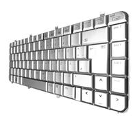 T-ProTek Tedesca - Tastiera Keyboard/Argento compatibile per HP Pavilion dv5-1027es