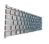T-ProTek Tedesca - Tastiera nera compatibile con Acer Swift 3 SF313-53-53L5