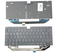 T-ProTek Tedesca - Tastiera nera compatibile con Huawei MATEBOOK X PRO MACH-W29