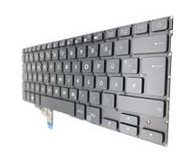 T-ProTek Tedesca - Tastiera nera con illuminazione compatibile per Asus ZenBook 13 UX331UA