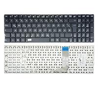 T-ProTek Tedesca - Tastiera nera senza cornice, compatibile con ASUS X556UV