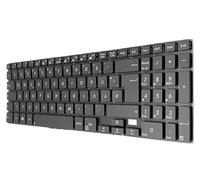T-ProTek Tedesca - Tastiera nera senza cornice compatibile per Asus Pro PU500CA