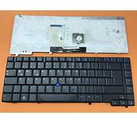 T-ProTek Tedesca - Tastiera nera + stick per mouse per HP Compaq 6910p Business (GH715AW)