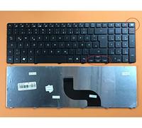 T-ProTek Tedesca - Tastiera nera versione 5, compatibile con Acer Aspire 5820TG, 5820TZ