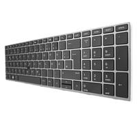 T-ProTek Tedesca - Tastiera Nero, Grigio Telaio con Trackpoint compatibile per HP ZBook 15 G5 2ZC40EA