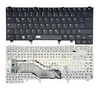 T-ProTek Tedesca - Tastiera tastiera con bacchetta per mouse, senza illuminazione, compatibile con Dell P/N: 0J447K