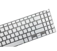 T-ProTek Tedesca - Tastiera Tastiera grigia senza cornice compatibile per Asus VivoBook 15 F512FA-BQ145T