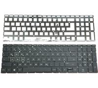 T-ProTek Tedesca - Tastiera Tastiera Tastiera Verde Illuminazione Compatibile per HP 255 G7 6UM18EA