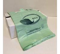 T&R 200 Shopper Borse per LA Spesa COMPOSTABILI 27x50 8 Grammi