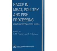 T. R. Dutson A. HACCP in Meat, Poultry and Seafoods: Vol 10 ( (Copertina rigida)