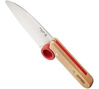 T&R Opinel Le Petit Chef, Bambini, Set di coltelli da Cucina, 2 Pezzi, Coltello da Cucina, Protezione Dita, Inossidabile