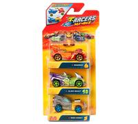 T-Racers Mix 'N' Gara Giocattolo Auto - Confezione 3 Multicolore Assortito Età