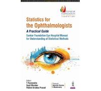 T Raveendra Sunil Moreker Pallem Krishn Statistics for the Ophthalm (Tascabile)