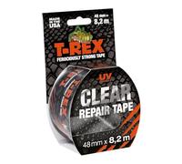 T-REX 820-48 Nastro Adesivo Trasparente, Nastro Telato, 48 mm x 8,2 m