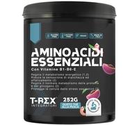 Alu-Rex Integratore Aminoacidi essenziali (EAA) Thè Pesca Polvere con Vitamine 252 g