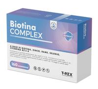 T-Rex Biotina Complex Integratore per Capelli con Biotina Rame e Zinco, 160 Compresse