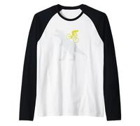 T-Rex Ciclista Avventura Emozionante Maglia con Maniche Raglan