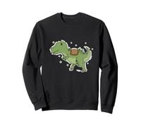 T-Rex con Sella per Equitazione Felpa