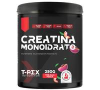 T-Rex Creatina Monoidrato Polvere Integratore per Sportivi in Polvere Gusto The alla Pesca, 250g