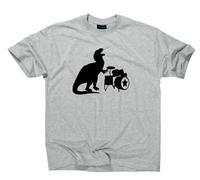 T Rex Dino Batterista Divertente T-Shirt Dinosaurio Batteria Batterista Band