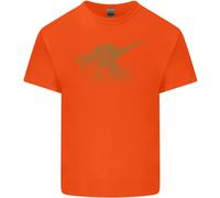 T- Rex Dino Riding A Bicicletta Ciclismo T-Shirt Ragazzi Ragazze