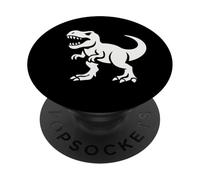 T-Rex Dinosauro Grafico Preistorico Divertente Design PopSockets PopGrip Adesivo