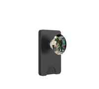 T-Rex Dinosauro Mangiare Compiti a casa - Grafica divertente divertente scuola PopSockets PopWallet per MagSafe