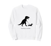 T-Rex e Bassotto - Tutto è Possibile - Credere Felpa