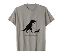 T-Rex e Bassotto - Tutto è Possibile - Credere Maglietta