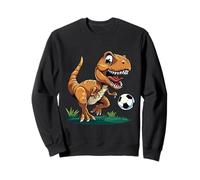 T-Rex giocare a pallone da calcio, calcio per bambini Felpa