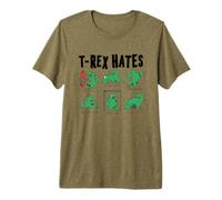 T-Rex Hates Boxing Push-ups Handstands Backstroke Pull-ups Maglietta Premium