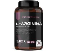 T Rex Integratori L Arginina 1000 mg con Vitamine B1 e B6 Alto dosaggio 120